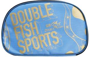Рюкзак для настольного тенниса DOUBLEFISH J05, Oxford, унисекс, 285x19 см DOUBLE FISH, синий