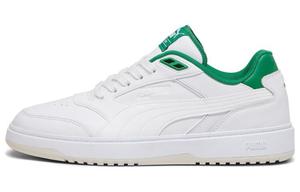 Обувь для скейтбординга Puma Doublecourt унисекс, White/Green