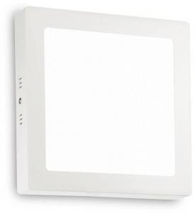 Встраиваемый настенный светильник Ideal Lux Wandleuchte Universal, белый - металл - 23 х 23 х 4 см