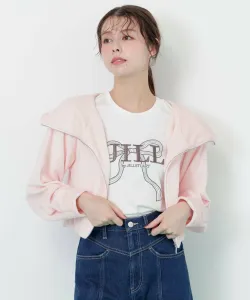 Велюровая толстовка Jill By Jill Stuart, цвет Pink