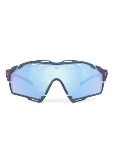 Солнцезащитные очки в массивной оправе Rudy Project, синий