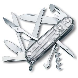 Нож Huntsman Silvertech серый серебристый полупрозрачный Victorinox