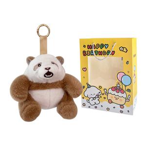 Семь-одиннадцать плюшевый брелок гигантская панда кукла высота 13 см MENGMENGBUNNY
