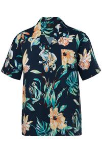 Рубашка на пуговицах классического кроя JP1880, цвет Navy/Azure