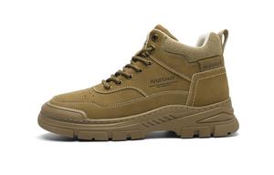 Повседневные кроссовки мужские Mid Top песочный, черный HLA