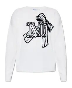 Свитер зурло Max Mara, белый