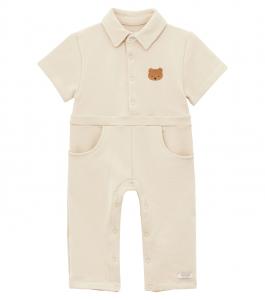 Комбинезон Baby Piebe из хлопковой смеси Donsje, Biscotti