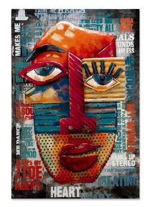 Металлическая картина KUNSTLOFT Industrial Style, многоцветный