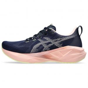 Asics Novablast 5 Midnight Breeze Peach Женская сине-розовая