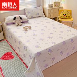 Antarctic Простыня 160х230 см из 100% хлопка, цвет Hydrangea Garden - Purple