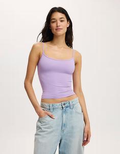 Футболка Hold Me фиолетового цвета Cotton On