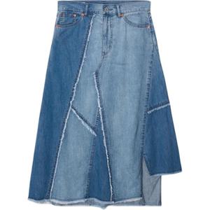 Levis Джинсовая длинная юбка levi's женская blue