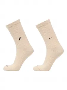 Повседневные носки средней длины с мягкой подошвой (набор из трёх пар) Nike, бежевый