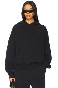 Толстовка с капюшоном, выстиранная в воскресенье Rotate, черный