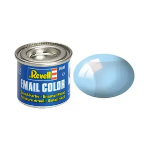 Прозрачный синий, Paints - Email Color (Revell)