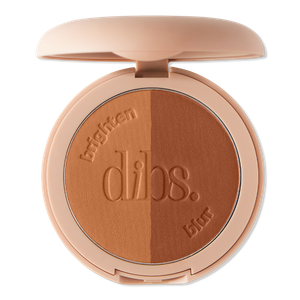 Пудра для фиксации макияжа LoveBeam DIBS Beauty, 444 The Right Road (dark - brightening warm honey / blurring warm mocha)