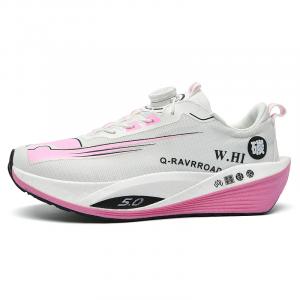 Кроссовки для бега для детей начальной школы PROTECTCAMEL, белый/розовый