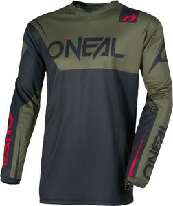 Джерси Oneal element racewear для мотокросса, Black/Olive
