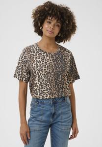 Футболка Culture CUTEMO AMORA, Leopard/Brown