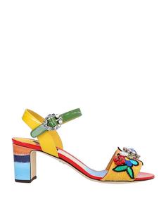 Сандалии Dolce&Gabbana, желтый
