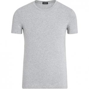 Футболка мужская серая Ermenegildo Zegna, серый