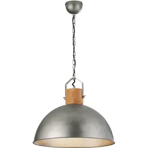 Подвесной светильник TRIO Leuchten Delhi E27, подвесная лампа Trio Leuchten, Nickelfarben