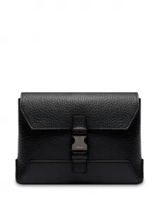 Сумка-мессенджер Milo с пряжкой Lancel, черный