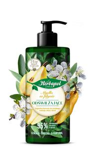 HERBAPOL Освежающее жидкое мыло Шалфей - Груша 390 мл