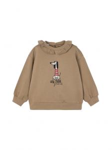 Свитшот regular fit 4430 Mayoral, коричневый