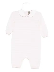 Полосатый ромпер Little Bear, розовый