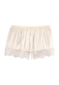 Женские шелковые пижамные шорты Alana LASCANA, цвет 10094 Champagne