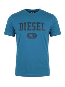 DIESEL Футболка 'T-DIEGOR 1-A' в цвете Royal Blue