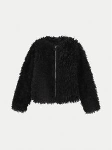 Шуба стандартного кроя Coccodrillo, черный