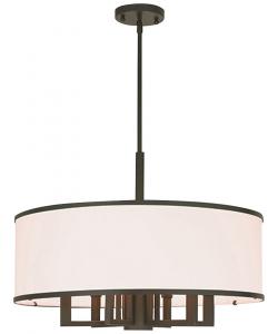 Металлическая люстра Park Ridge 24 дюйма Livex, цвет bronze