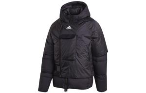 Пуховик мужской черный Adidas, черный