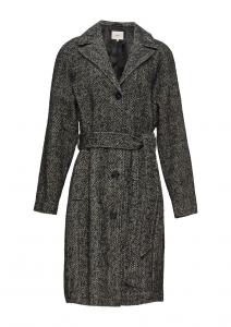 Демисезонное пальто s.Oliver, mottled black