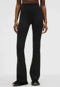 Леггинсы с v-образным вырезом и расклешенной спинкой для сияния Lululemon, Black