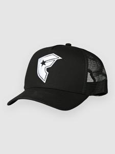 Бейсболка Famous Stars And Straps BOH Twill Trucker Cap, black/white