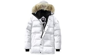 Пуховик мужской белый Canada Goose