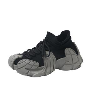 SUPEREDGE Женские противоскользящие износостойкие низкие массивные кроссовки Mysterious Black, цвет Mysterious Black