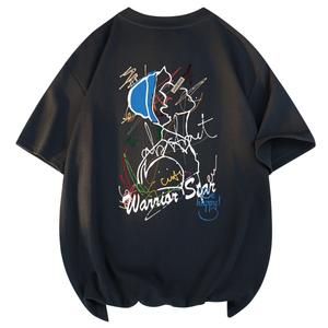 Футболка унисекс WARRIOR, черный