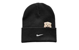 Nike Нейлоновая шапка унисекс черная