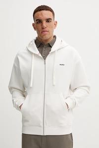 Хлопковая толстовка Hugo, белый