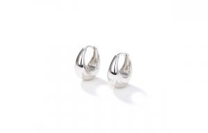 Серьги женские WANLIACC, Round Shaped Earrings [Silver]