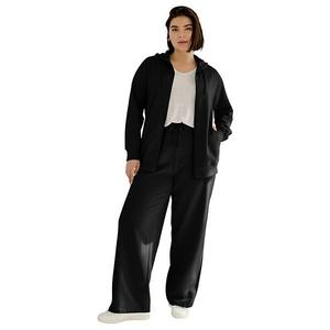 Флисовая толстовка с капюшоном на молнии Plus size Ellos