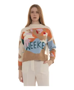 Свитер с круглым вырезом от Fabian Weekend Max Mara, мультиколор