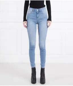 Джинсы skinny fit Liu Jo, небесно-голубой