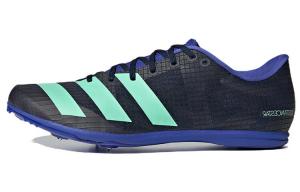 Кроссовки для бега Distancestar мужские с низким верхом сине-черные/мятно-зеленые Adidas