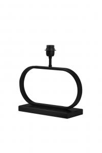 Цоколь лампы Jamiro Black 37/13/29 см Light & Living, черный