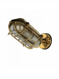 Уличный настенный светильник (Ш)16,5 x (В)13,5 см, латунь  Licht-Erlebnisse, Messing